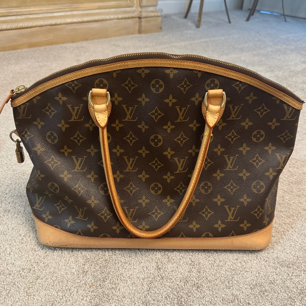 Louis Vuitton Brown Monogram Tote